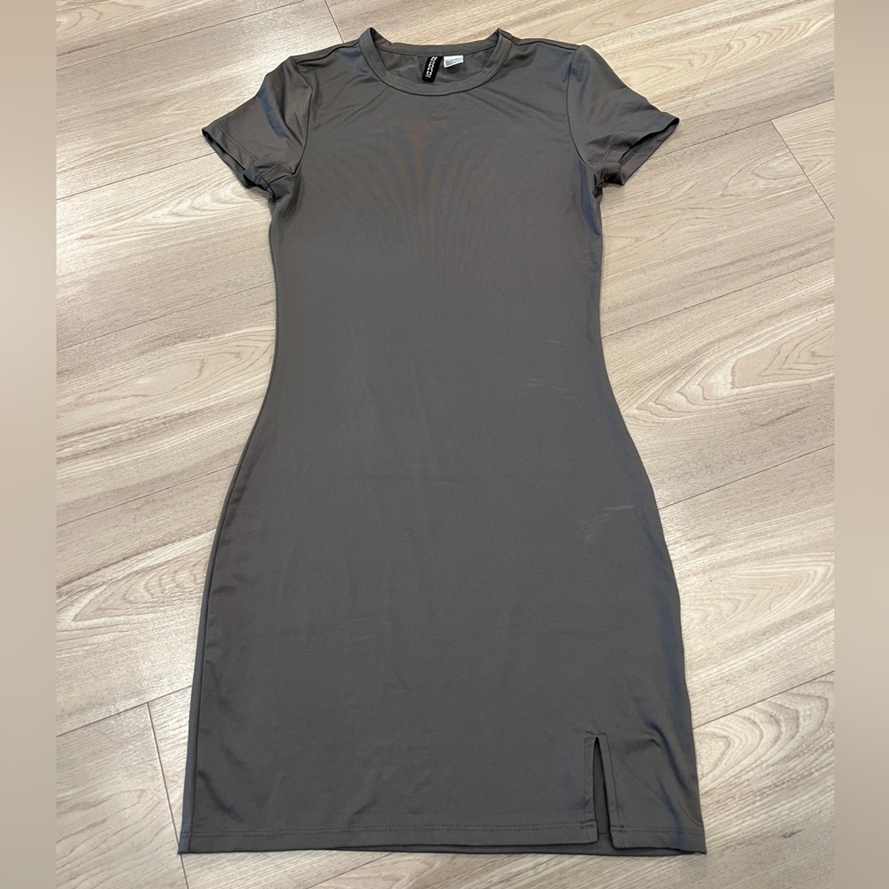 H&M Charcoal Midi Dress